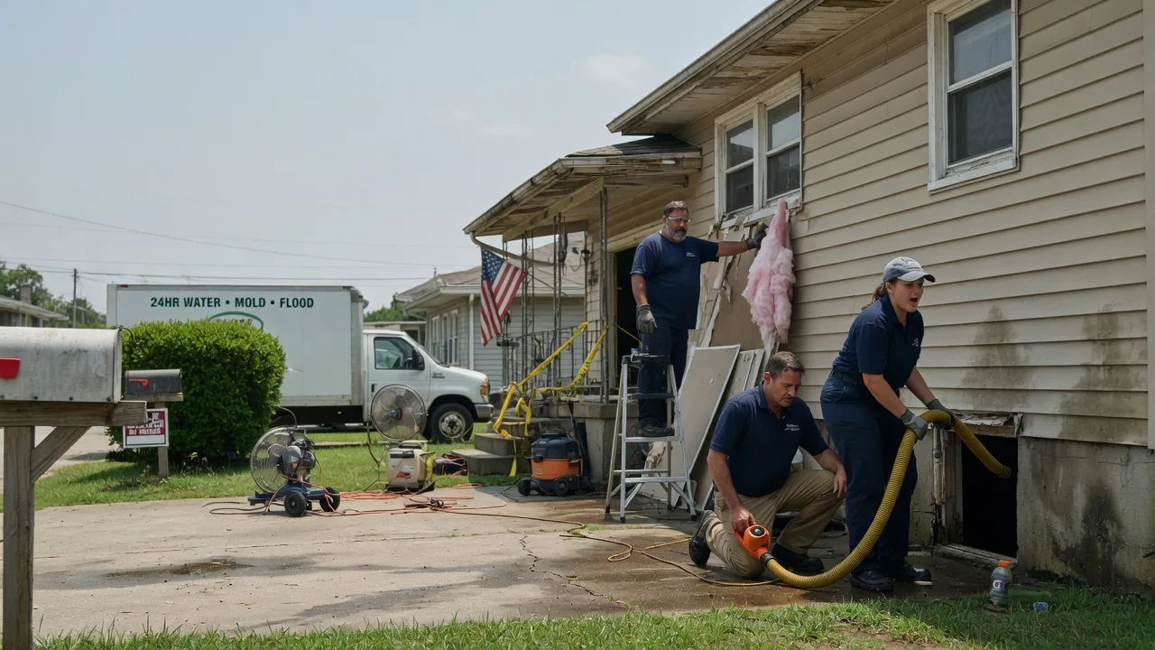 Water Damage Repair in Mound Valley, KS near me